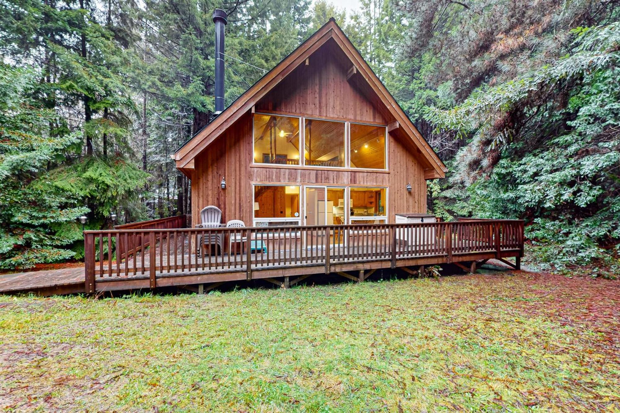 Willa Redwood Rest Mendocino Zewnętrze zdjęcie